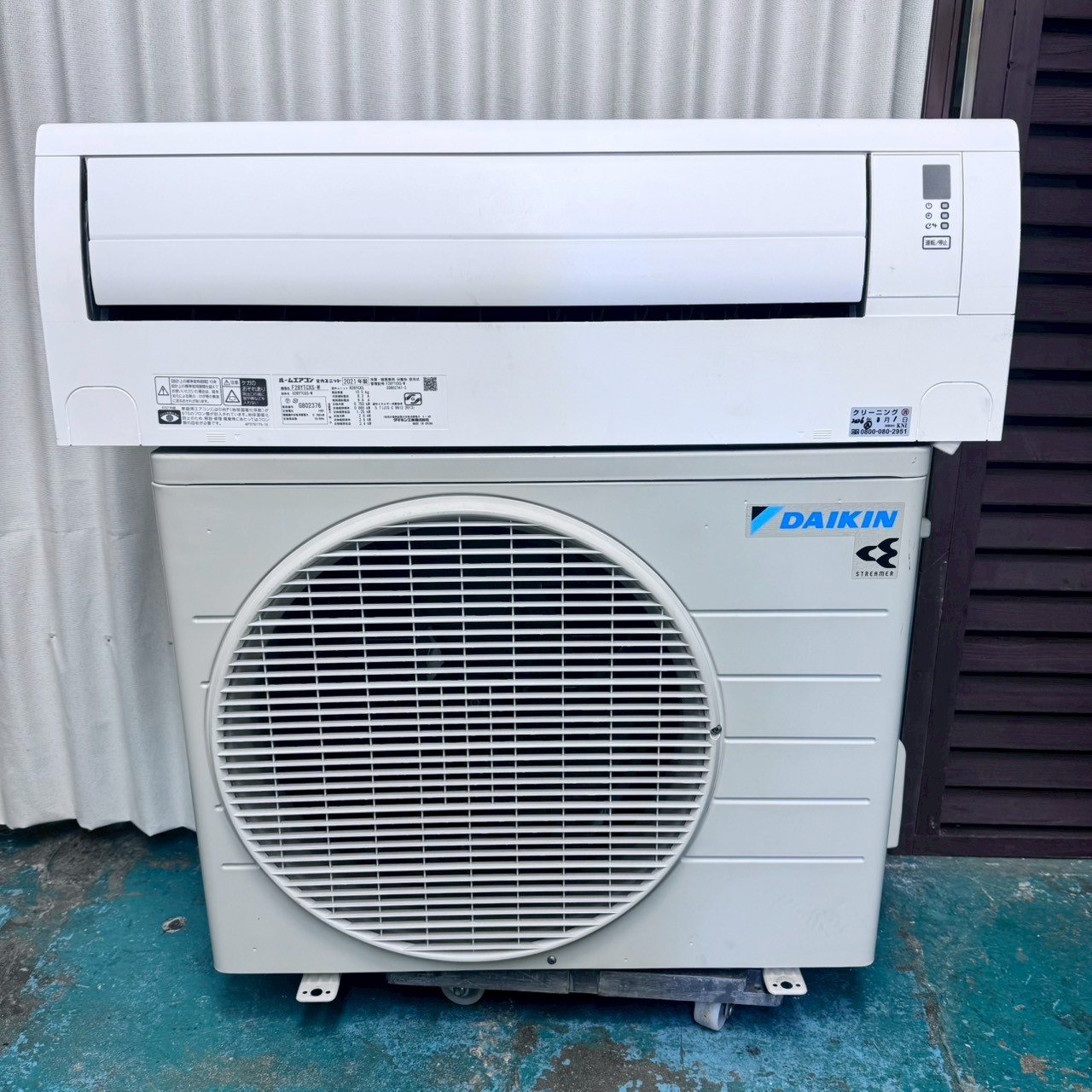 中古エアコン】K07120 ダイキン 2021年製 F28YTCXS 主に10畳用｜兵庫県